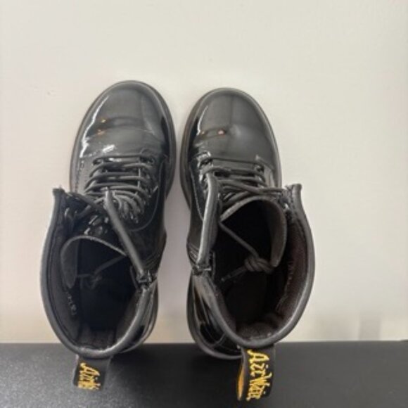 Dr Martens Junior 1460 Patent Leather Boots Size 4 - Picture 5 of 10